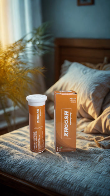 Zhoosh QualitySleep® Effervescent Tablets (10 Tablets/Tube)
